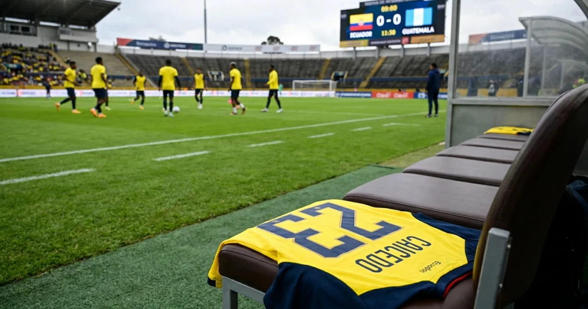 Moises Caicedo Benched as Ecuador Faces Guatemala