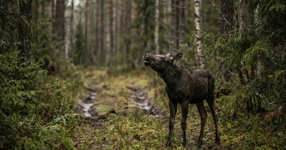 Moose Calf Abandonment Highlights Survival Challenges in Wild