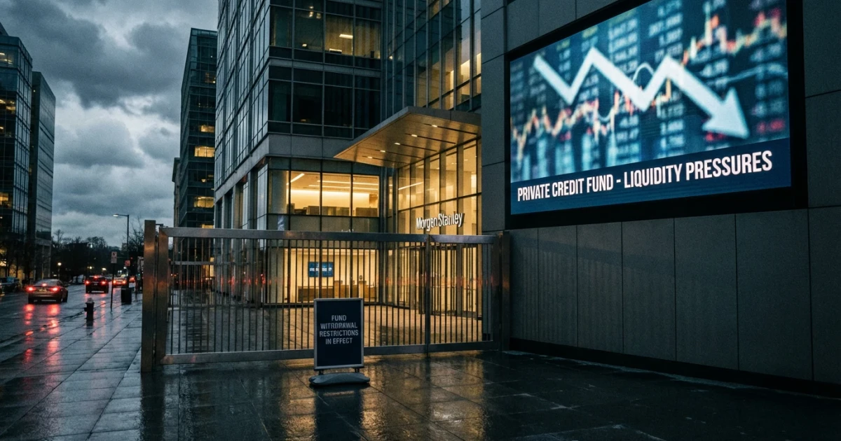 Morgan Stanley Limits Withdrawals from Private Credit Fund