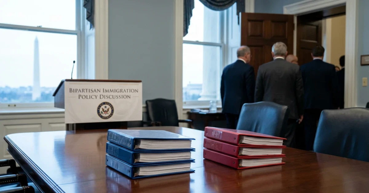 Mullin Pursues Bipartisan Deal on Immigration Crackdown