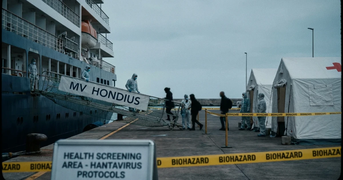 MV Hondius Disembarks in Tenerife Amid Hantavirus Outbreak