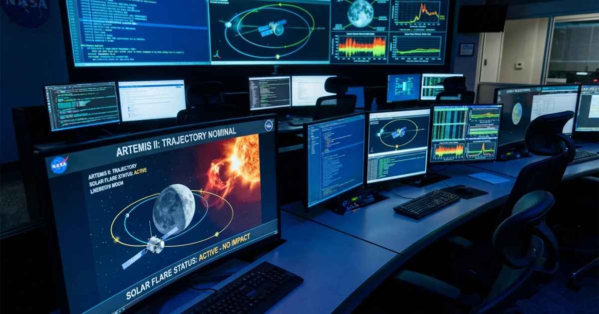 NASA Says Artemis II Moon Launch Safe Despite Solar Flare