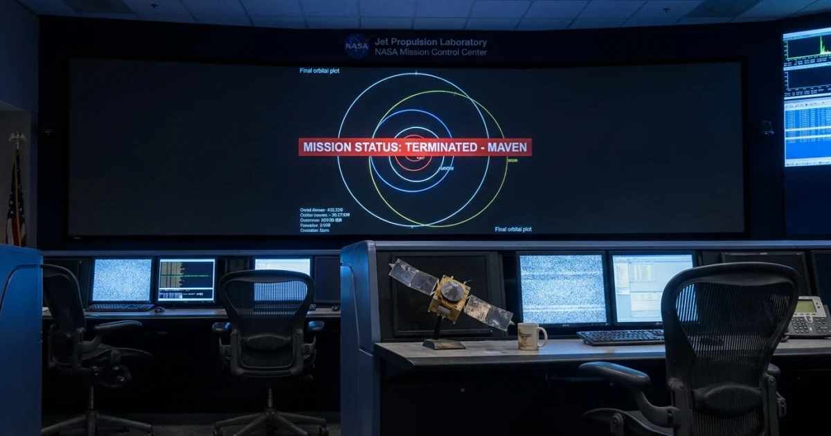 NASA Retires MAVEN Mars Probe After Six Months of Silence