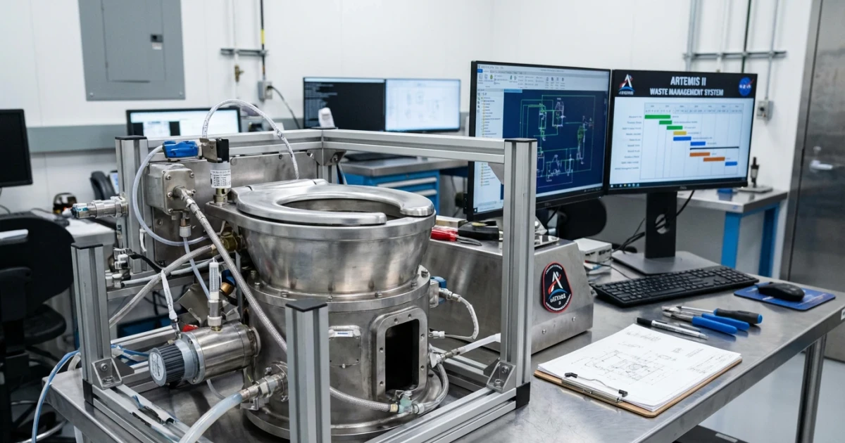 NASA Engineers Fix Artemis II Toilet Ahead of Moon Mission