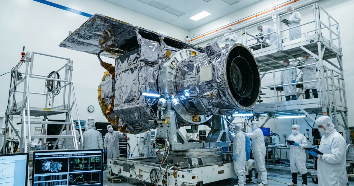 NASA Completes Roman Space Telescope Construction