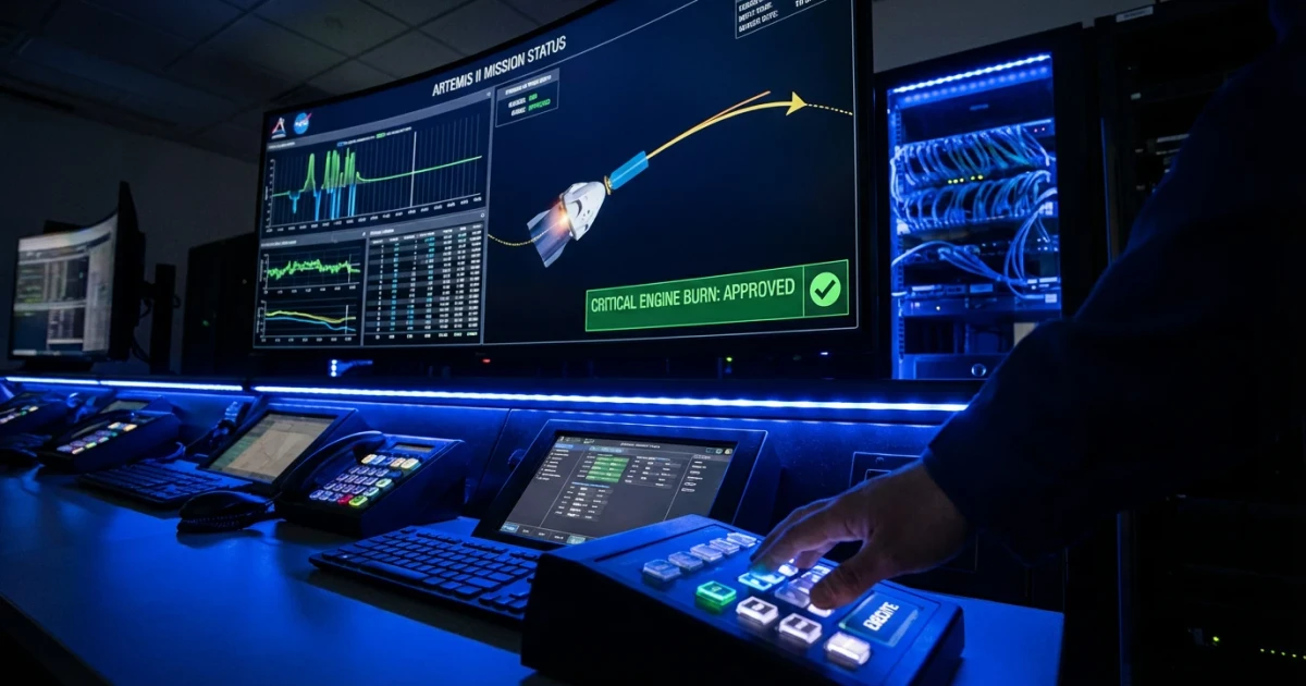NASA Approves Critical Artemis II Engine Burn to Moon