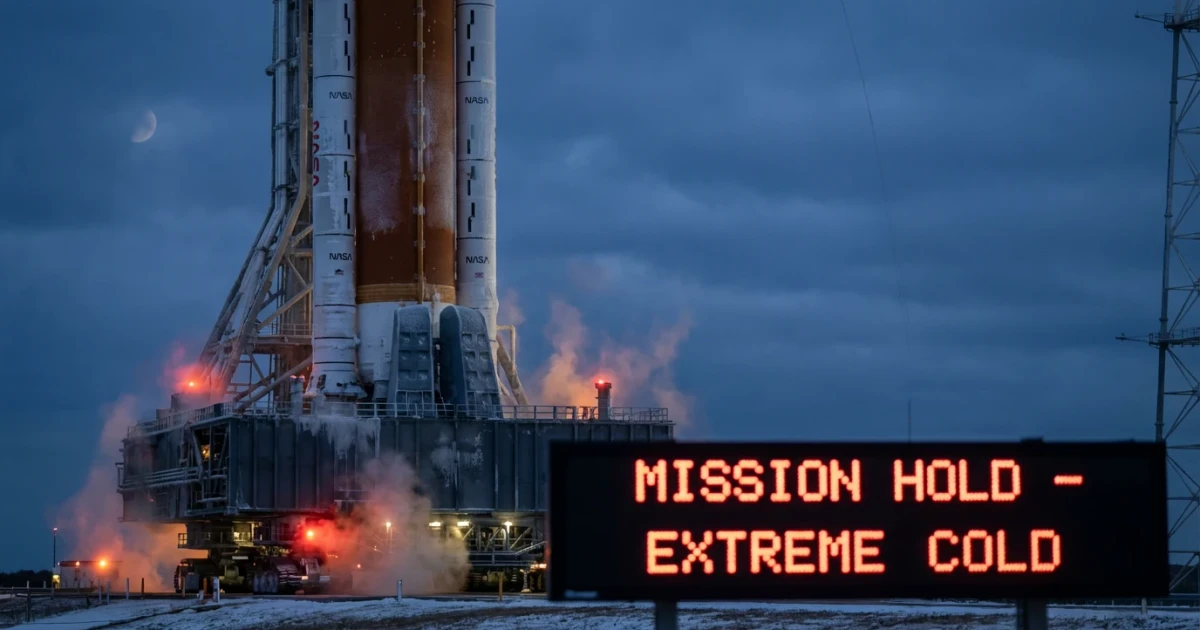 NASA Delays Artemis Moon Mission Due to Extreme Cold