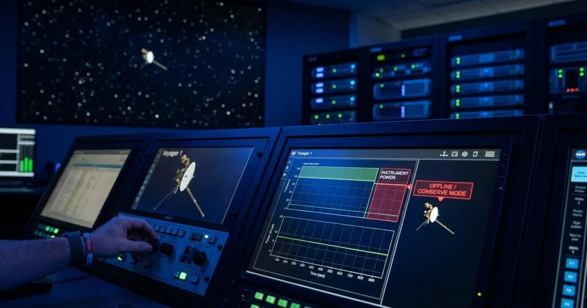 NASA Powers Down Voyager 1 Instrument to Extend Mission
