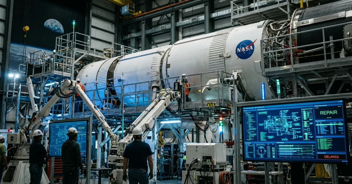NASA Delays Artemis II Moon Rocket for Repairs