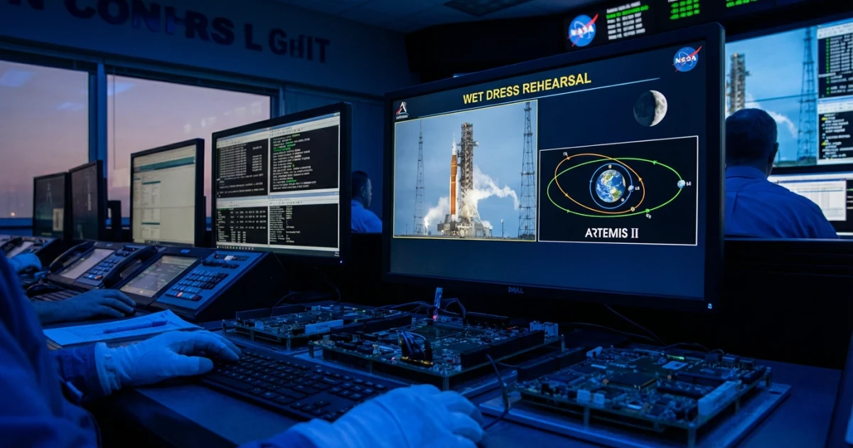 NASA Prepares for Artemis II Wet Dress Rehearsal, Moon Mission