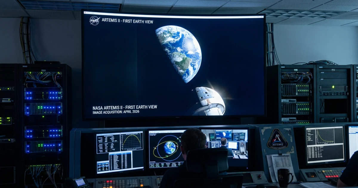 NASA Shares First Earth Images from Artemis II Mission