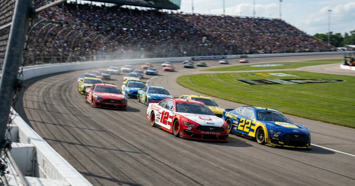 NASCAR Cup Series Playoff Race Heats Up at Michigan