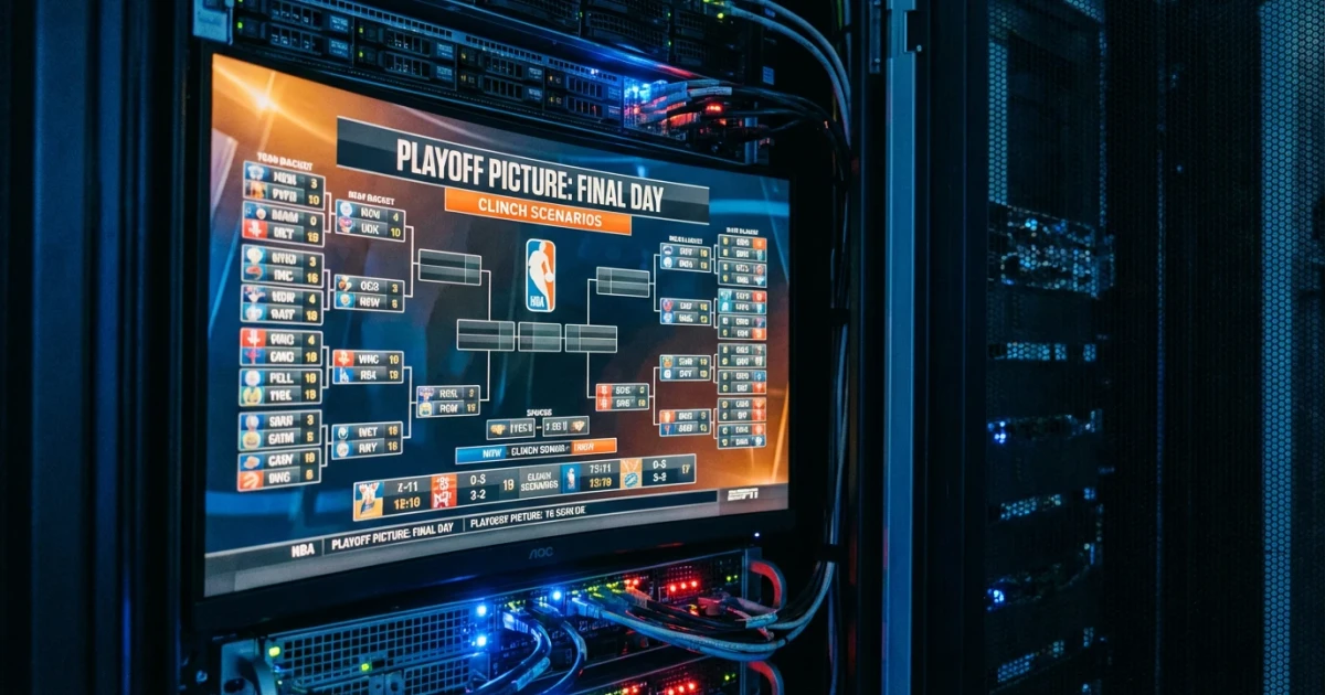 NBA Playoff Race Goes Down to Final Day