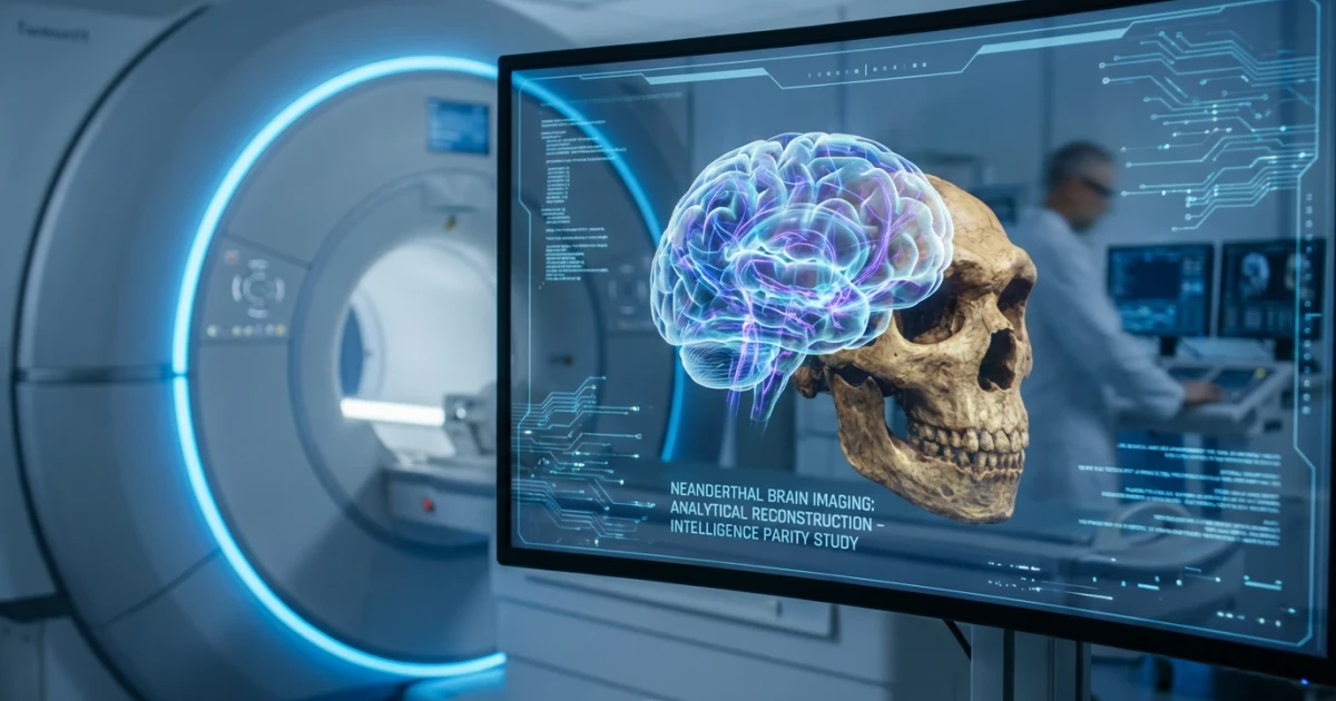 Neanderthal Brain Scans Reveal Advanced Cognitive Abilities