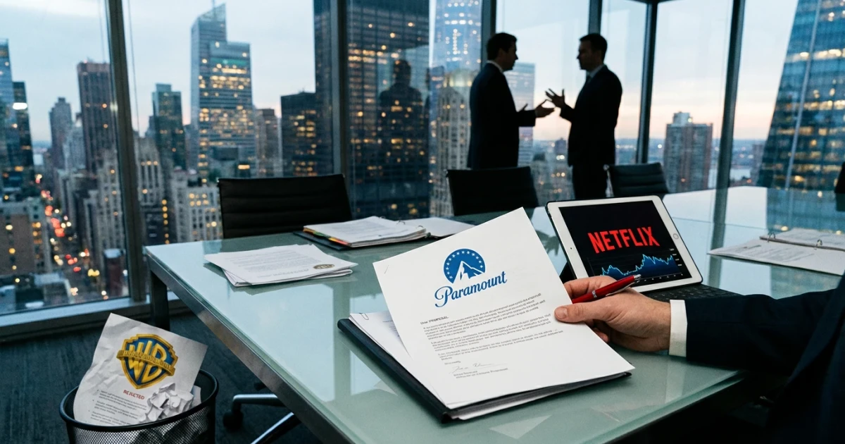 Netflix Pressures Paramount as Warner Bros. Rejects Bid
