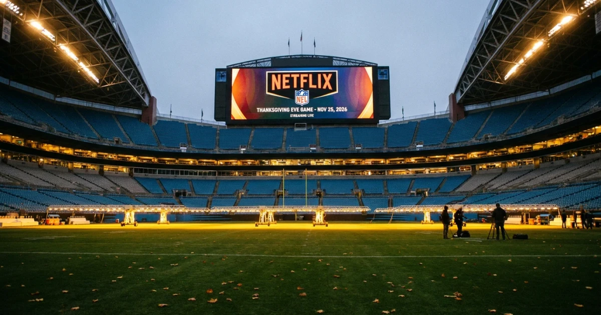 2026 NFL Schedule Adds Netflix Streaming, Thanksgiving Eve Game