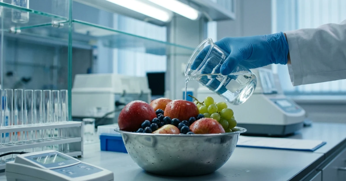 New Fruit Wash Removes Pesticides and Extends Shelf Life