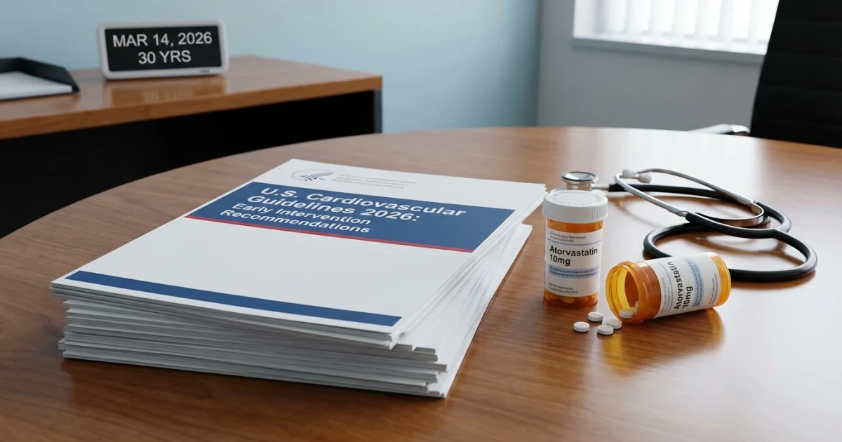 Statin Guidelines Lower Age to 30 for Heart Disease Prevention
