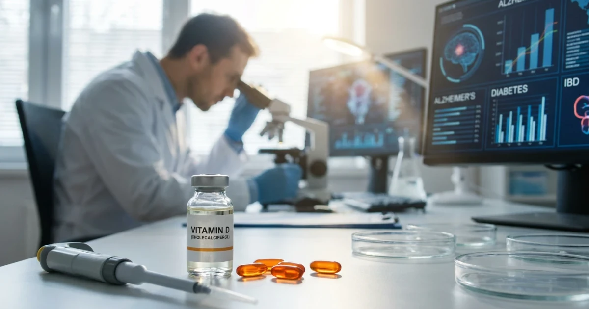 Vitamin D’s Impact on Diabetes, IBD, and Alzheimer’s Examined