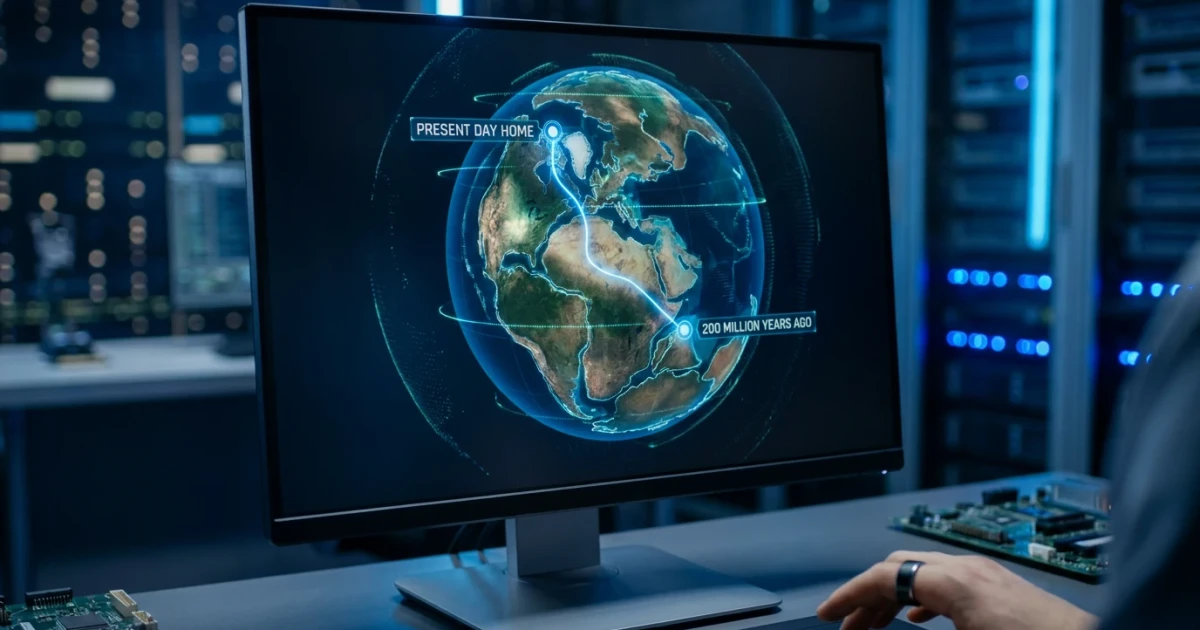 See Where Your Home Was on Ancient Earth With New Map