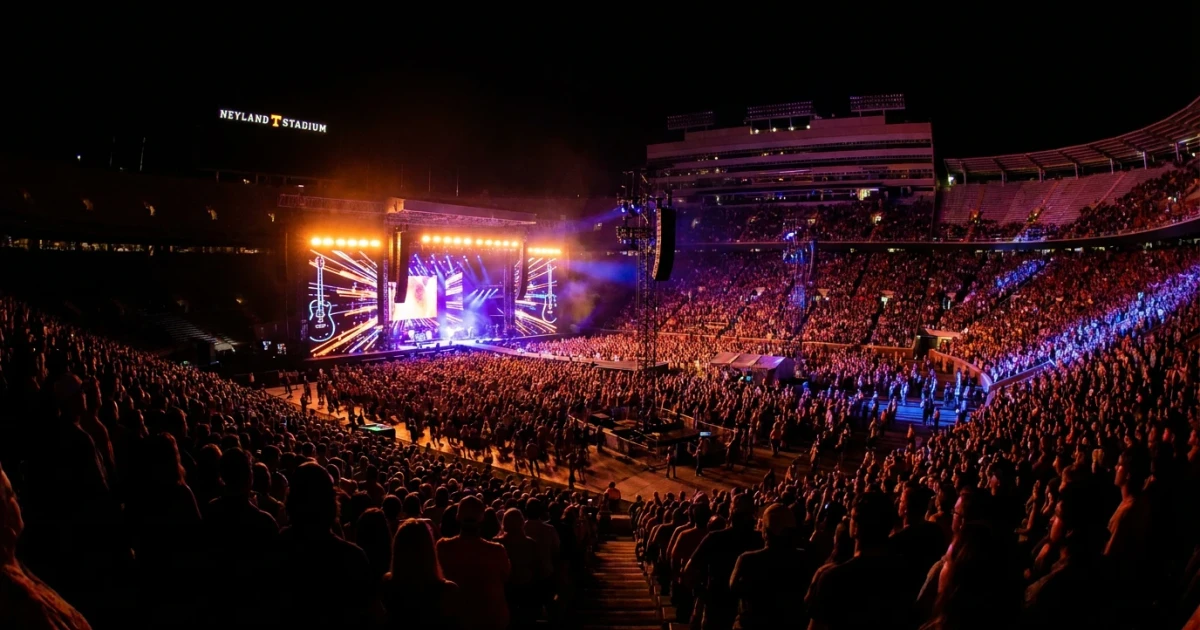 Neyland Stadium Considers More Concerts After Luke Combs Show