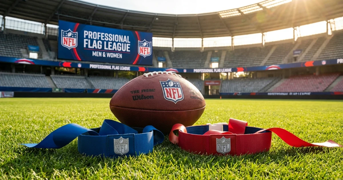 NFL Launches Pro Flag Football League for Men and Women