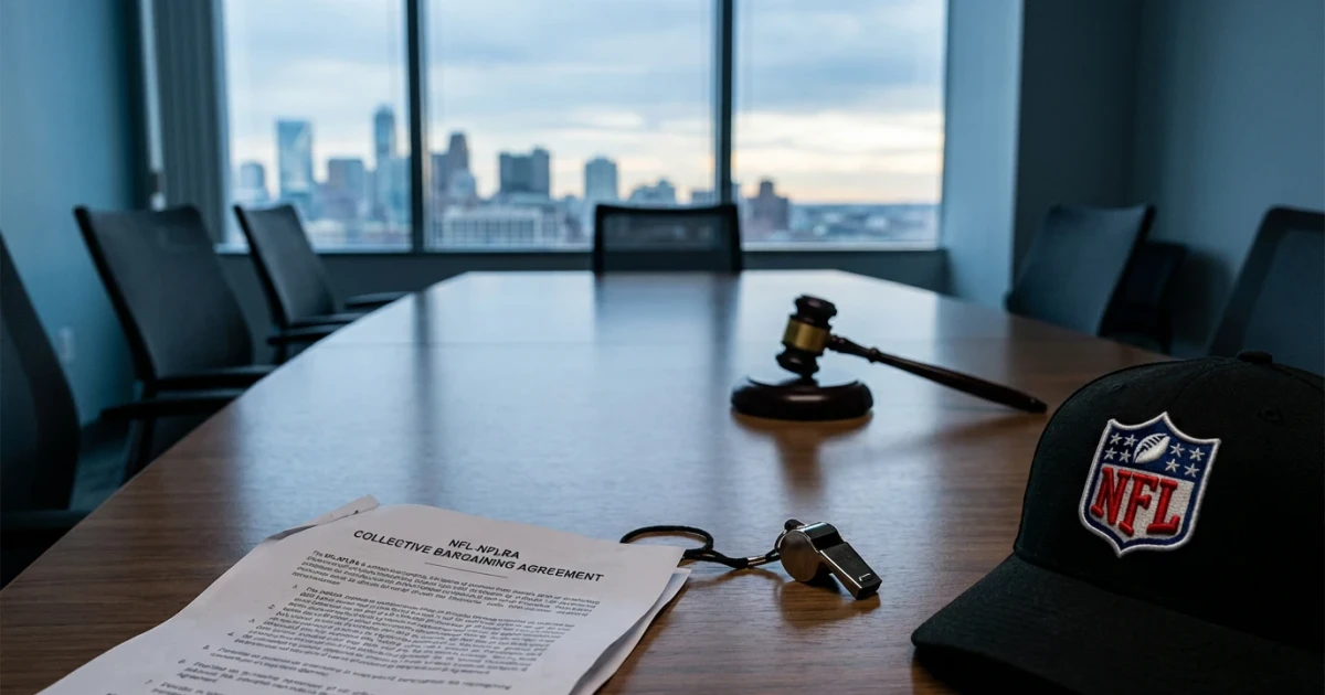 NFL Referees Claim League Stalled CBA Talks, Raising Stakes