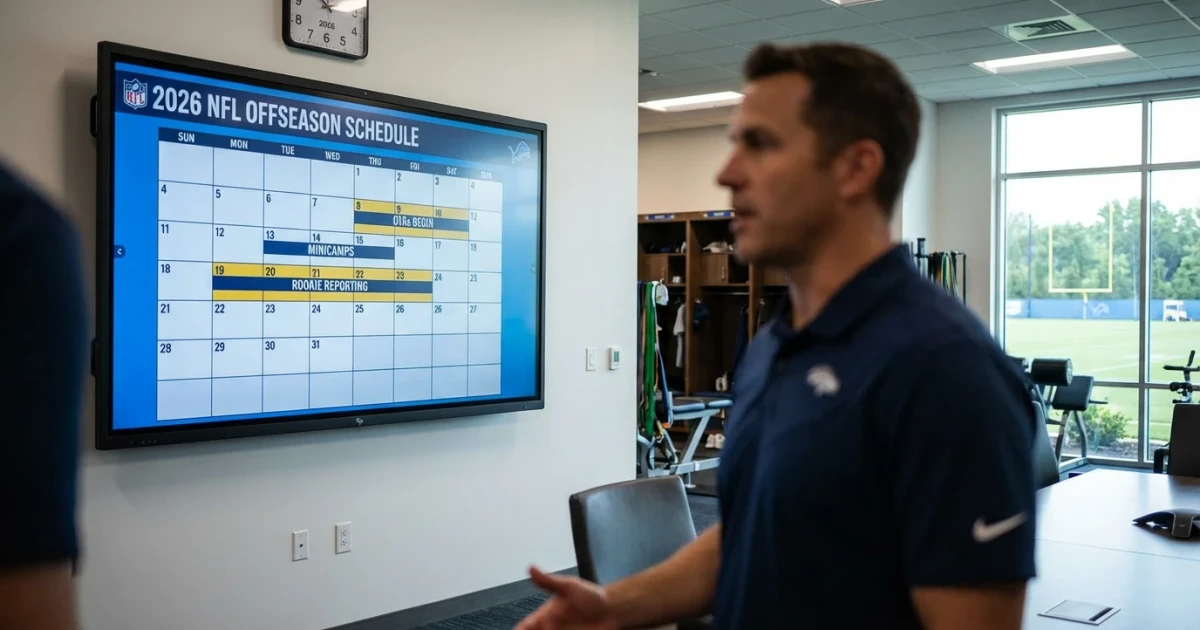 NFL Announces 2026 Offseason Dates for All 32 Teams