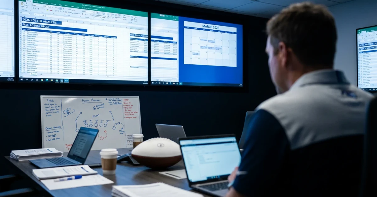 NFL Teams Shift Focus After 2026 Free Agency Surge