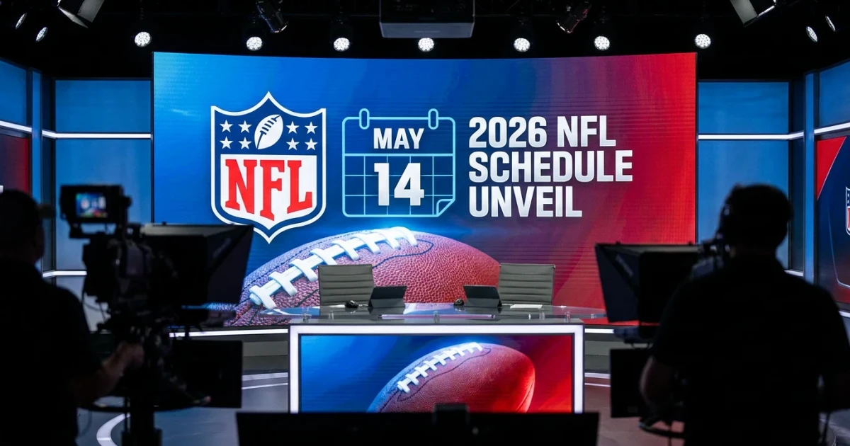 NFL 2026 Schedule Release Set for May 14