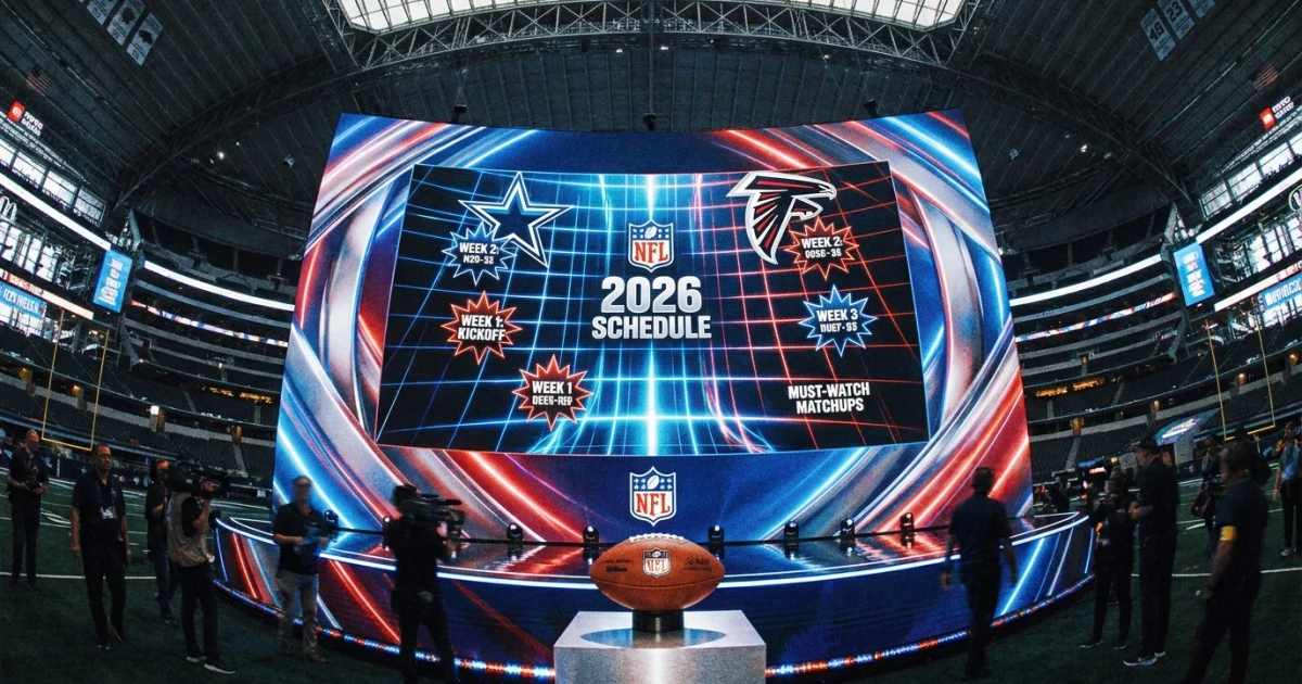 NFL 2026 Schedule Released: Top Games and Key Dates