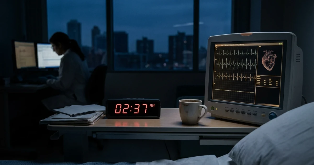 Night Owls Linked to Higher Heart Attack and Stroke Risk
