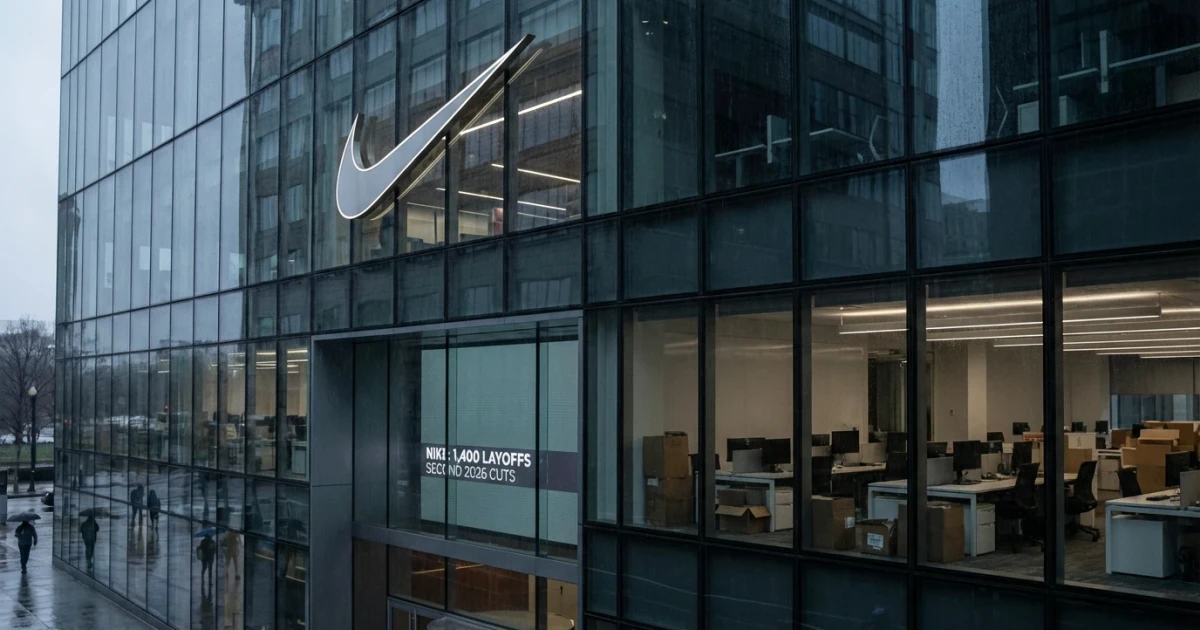 Nike Lays Off 1,400 in Second Major 2026 Job Cut