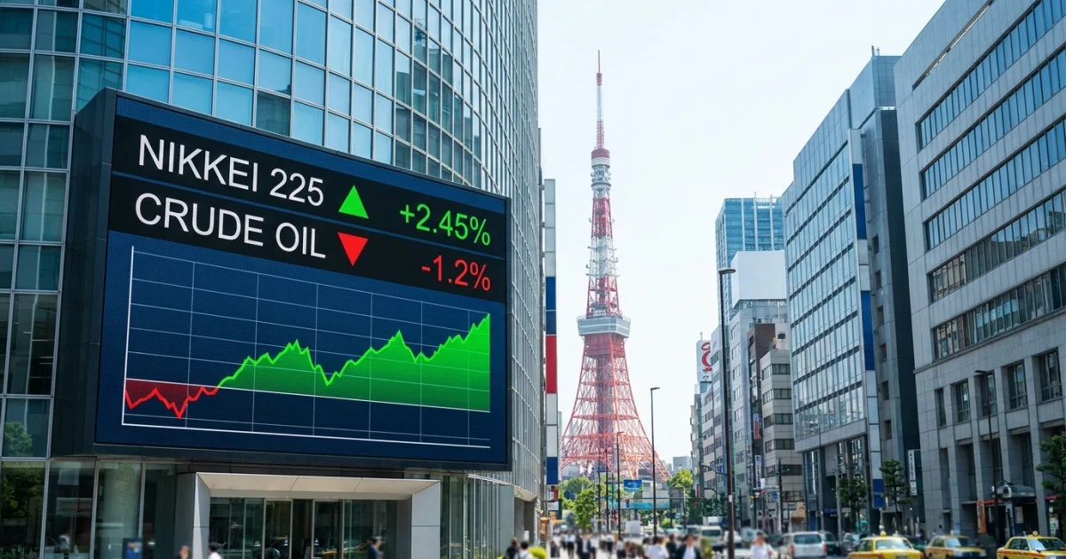 Nikkei 225 Surges as Asian Stocks Gain, Oil Prices Fall
