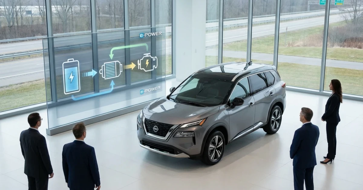 Nissan Debuts e-POWER Hybrid System in U.S. Rogue