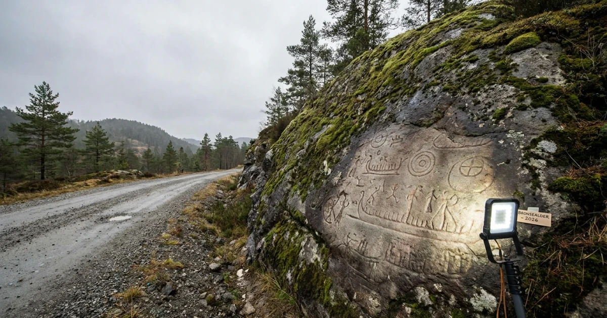 Norwegian Family Finds Unique 3,000-Year-Old Rock Carvings