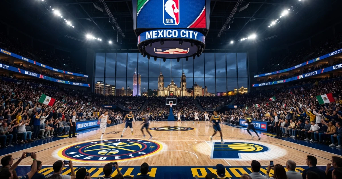 Nuggets and Pacers Set for NBA Game in Mexico City