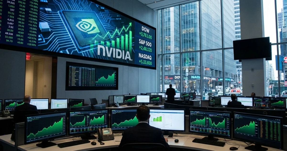 Nvidia Powers Tech Rally as Wall Street Advances