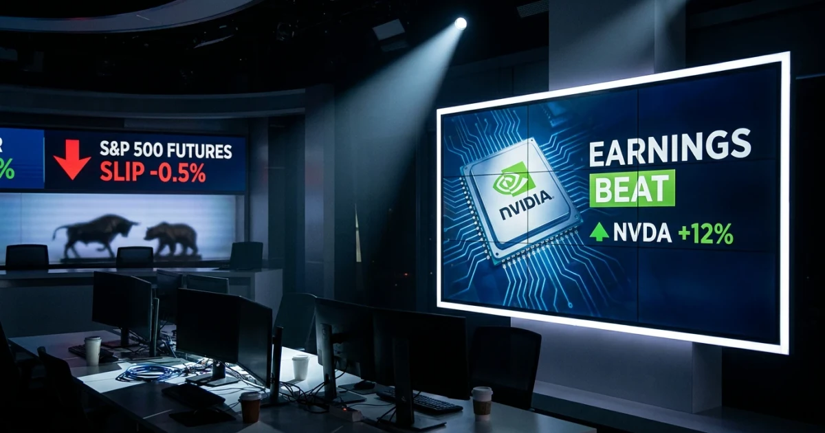 Nvidia Earnings Beat Q1 Estimates, S&P 500 Futures Dip