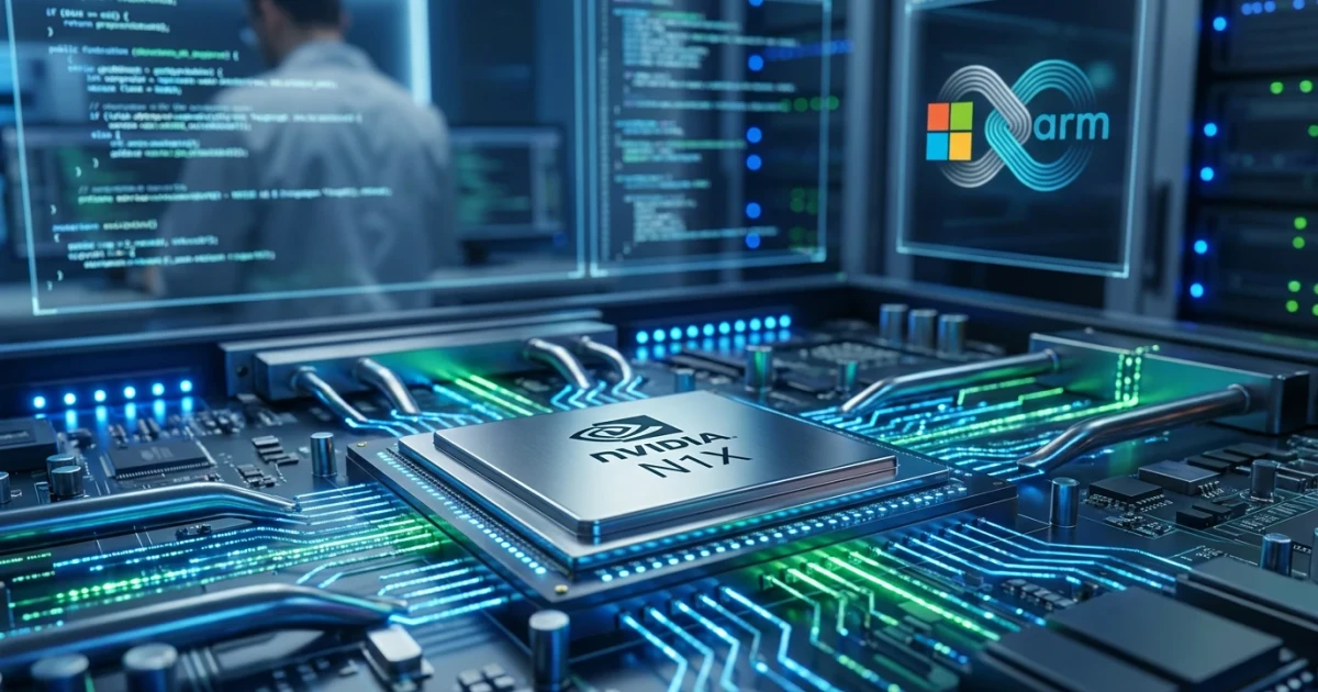 Nvidia, Microsoft, Arm Tease N1X Laptop Processors Launch