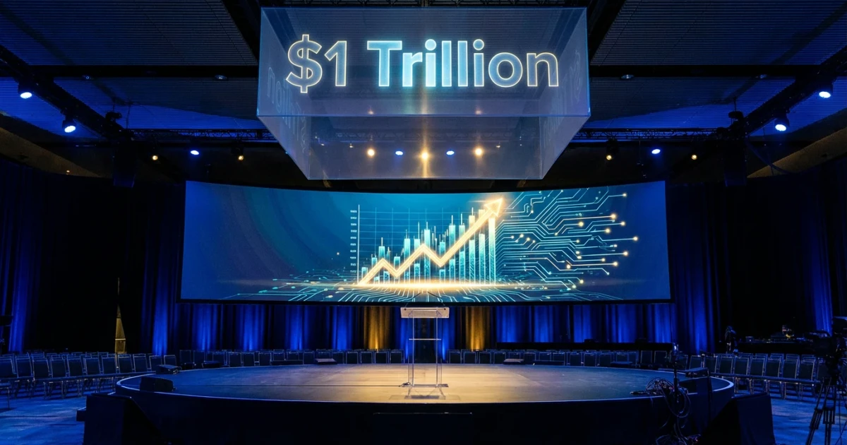 Nvidia CEO Forecasts $1 Trillion Market at GTC Event