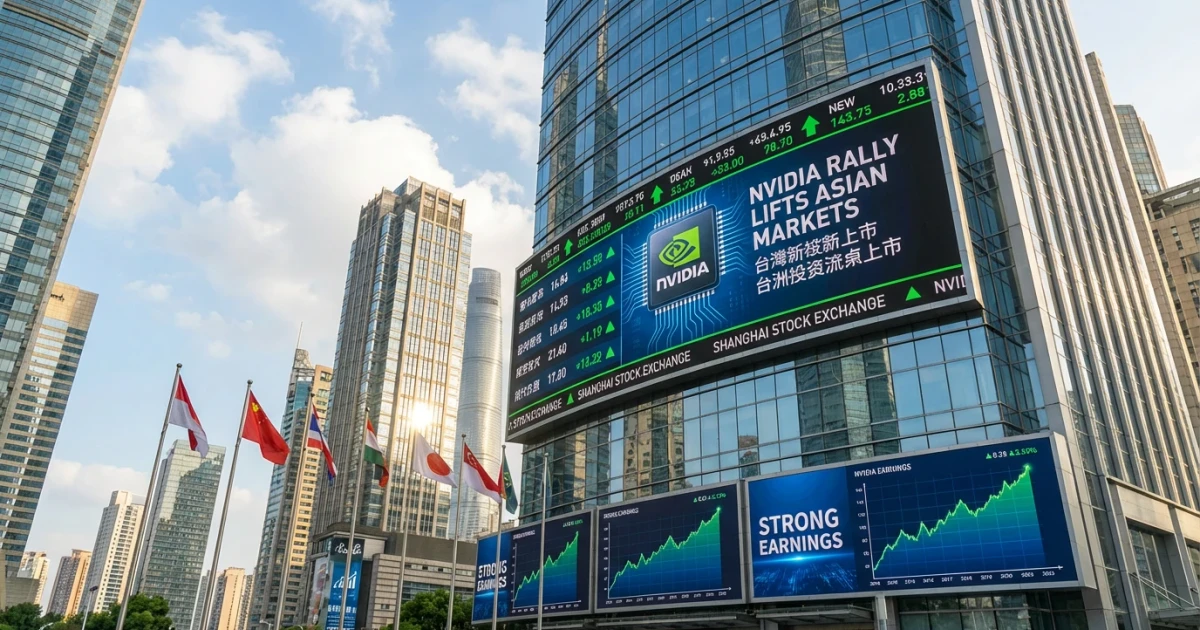 Nvidia Earnings Spark Rally in Asian Stock Markets
