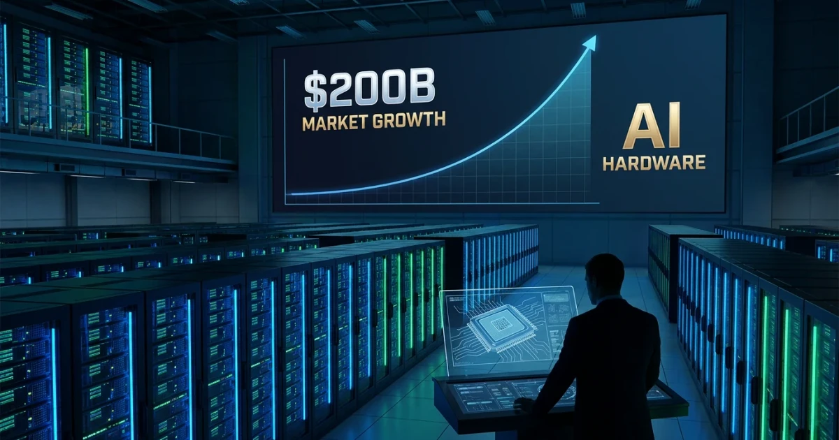 Nvidia Eyes $200B Market in AI Hardware Expansion