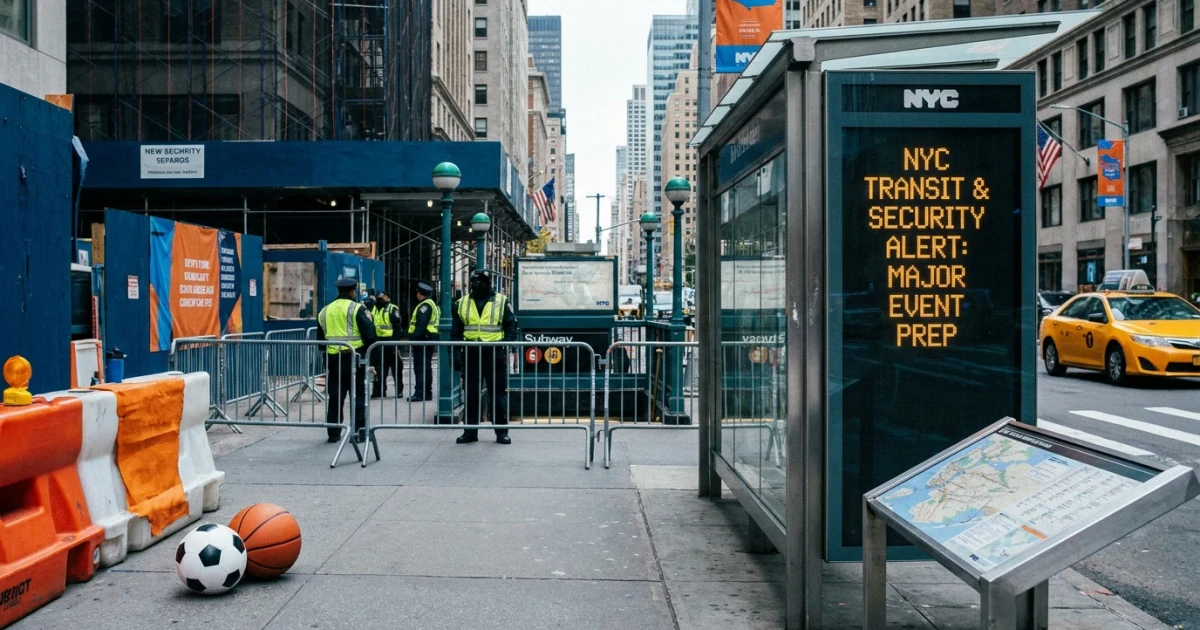 NYC Boosts Transit, Security for World Cup and NBA Finals
