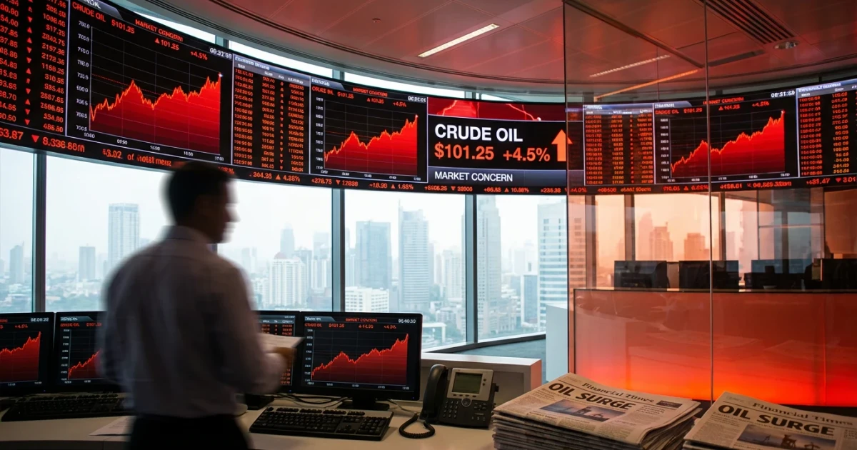 Oil Prices Surge Past $100, Impacting U.S. Stocks