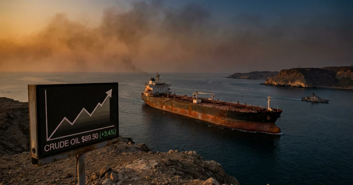 Oil Prices Rebound as Hormuz Tensions, Amazon AI Drive Markets