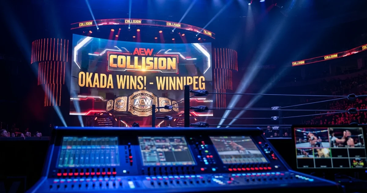Okada Wins Main Event as AEW Collision Thrills Winnipeg