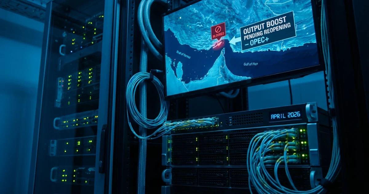 OPEC+ Ties Oil Output Increase to Strait of Hormuz Reopening