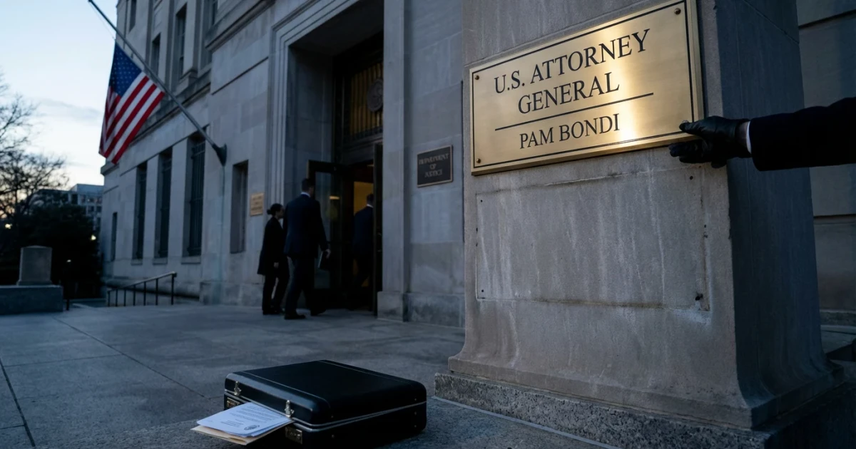 Pam Bondi Fired as U.S. Attorney General by Trump