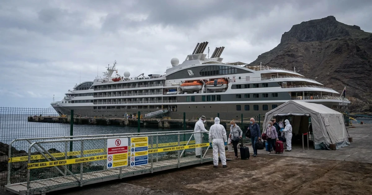 St. Helena Ship Passengers Disembark After Hantavirus Outbreak